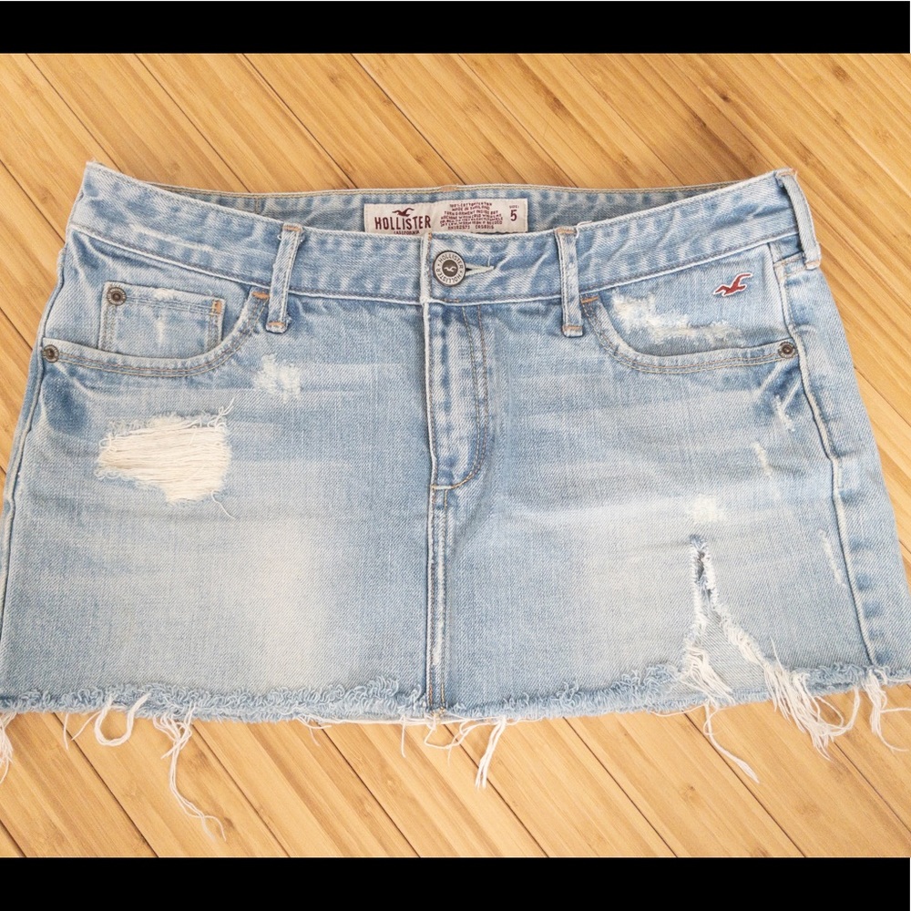 Hollister Jean skirt